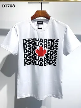 Užjūrio Autentiški 2020 NAUJA, T-Shirt D2 O-Kaklo trišakiai Trumpi rankovėmis Viršūnes DSQ2 Vyrų Drabužiai DT768