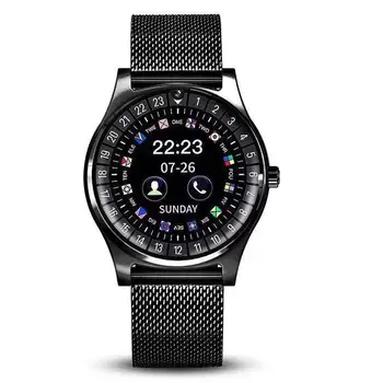 Smart Watch Vyrai Su Skambinkite 2G GSM Micro SIM TF Kortelę Atsiliepti į Skambutį Kamera Skaičiuoklė Smartwatch Moterų inteligente Žiūrėti Fit 