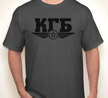 KGB Rusija/rusijos Saugumo/policijos Sovietų Sąjunga, TSRS/CCCP Anglis T-shirt S-3XL 2019 Naujas Vasaros T Marškinėliai Vyrams Medvilnės Cool T