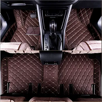 Aukščiausios kokybės! Custom specialių automobilių grindų kilimėliai Hyundai PALISADAS 7 8 sėdimos vietos 2020 vandeniui patvarus kilimėliai kilimai Palisadas 2021