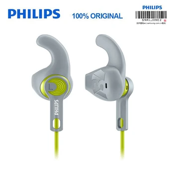 Philips SHQ1300 original in-ear sporto ausinės su 2 ausinių nustatyti fiksuotą aukštos kokybės oficialių bandymų muzikos telefonai