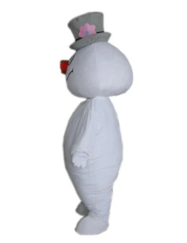 Cosplay kostiumai, Šilčiausias Frosty Sniego Talismanas Kostiumas Pėsčiomis Suaugusiųjų Animacinių filmų Drabužiai