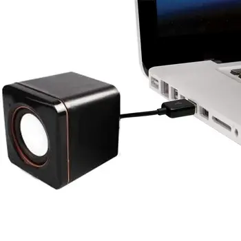 Nešiojamų Mini Stereo Garsiakalbis, USB 3,5 mm Garso Lizdas Nešiojamojo Kompiuterio Garsiakalbis
