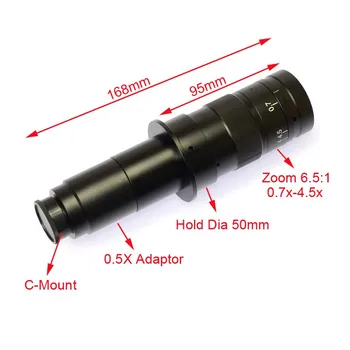 21MP Mikroskopo Kamera, HDMI, USB, Skaitmeninis Pramonės Kamera Vaizdo Universalus Stovas Laikiklis 180X C-MOUNT Objektyvas LED Šviesos Litavimo