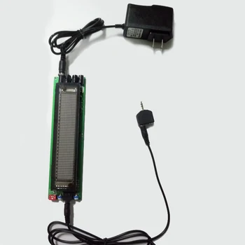 VFD FFT Muzikos Spektro Lygio Garso Indikatorius ritmas, LED Ekranas, VU Meter Ekranas OLED 12V 24V automobilinis Stiprintuvas Valdyba