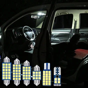 4pcs Error Free Auto LED Lemputės Automobilių Salono apšvietimas, Rinkinys, Skirtas 