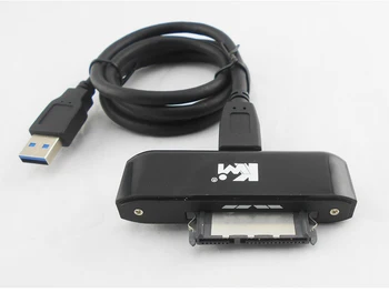 USB 3.0 Male 2,5 colio SATA Serial Port Adapter Cable & Converter for Mobile Hard Drive Black