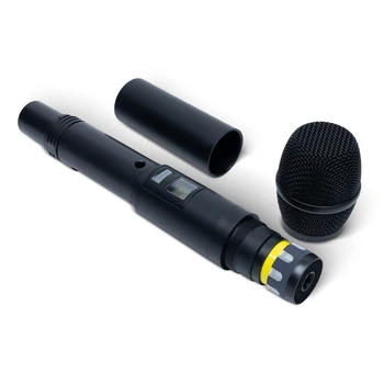 Profesionalių UHF Bevielio Mikrofono Sistema Dažnių Kolonėlė Karaoke YUEPU RU-D230