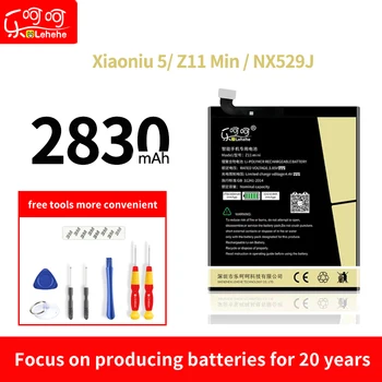 Li3827T44P6h726040 baterija nubija Z11 mini nx529J xiaoniu 5 Didelės talpos ličio-jonų polimerų bateriją