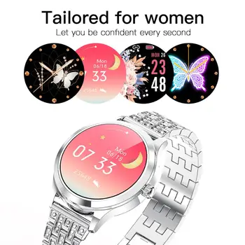 LEMFO LW07 Smart Watch Moterų IP68 Vandeniui 