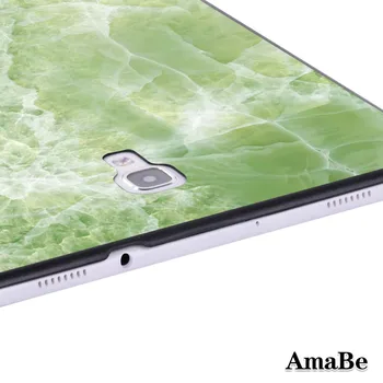 Sunkiai Shell Tablet Case for Samsung Galaxy Tab T590 T595 10.5 Colio -Marmuro Padengti Tablet Priedai