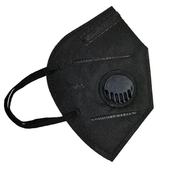 KN95 FFP2 Su Kvėpavimo vartų Mascarillas Respiratorius 4 Sluoksnių, su filtro Apsauga Anti-dulkių Kaukės Veido Apsauginė kaukė medžiaga