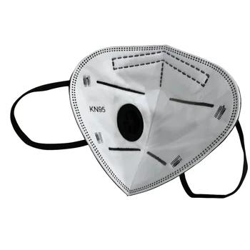 KN95 FFP2 Su Kvėpavimo vartų Mascarillas Respiratorius 4 Sluoksnių, su filtro Apsauga Anti-dulkių Kaukės Veido Apsauginė kaukė medžiaga