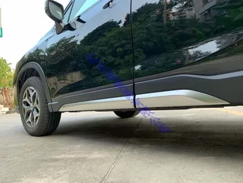 Dėl Subaru Forester SK 2018 2019 Papuošti Priedai Šoninės Durys Linija Garnyras Kūno Apdailos Akcentas Liejimo Padengti Bezel