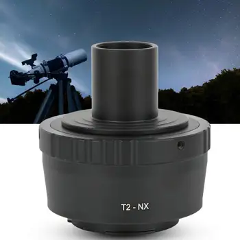 Mikroskopo Okuliarą Adapteris Metalo Adapterio Žiedas 23.2 mm T Mount Mikroskopo Okuliarą Samsung NX Stovai Mirrorless Fotoaparatai