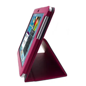 Tab 2 10.1 (2012 senas modelis) P5100 Folio pu oda knygos Viršelio flip Case for Samsung Galaxy Tab 2 GT-P5110 P5113 Planšetinio kompiuterio Dėklas