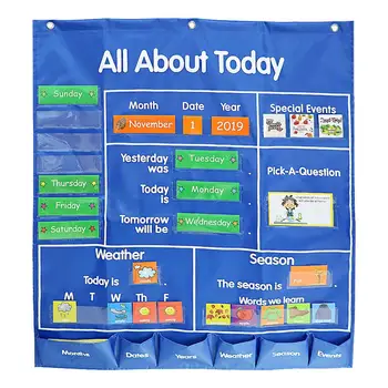 Kalendorius kabo krepšys, Visi Apie tai Šiandien Kišenėje Diagramos Kasdien Klasėje Kalendorius Valdybos Kabo Krepšys