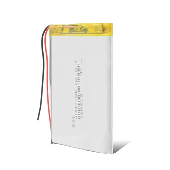 3.7 V 4500mAh polimero ličio baterija 606090 li-ion įkraunama baterija Su PCB GPS Tablet DVD TRINKELĖMIS VIDURIO Fotoaparato Maitinimo Bankas
