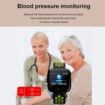 Mados Fitneso Smart Watch Vyrų, Moterų Širdies ritmo Monitorius Pedometer Aikštėje Bluetooth, Didelis Ekranas, GPS Touch Sporto Žiūrėti Vyrų Laikrodis