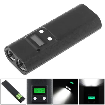 Dual USB LCD Talpa Ekranas Baterija Įkroviklis Atveju Galios Banko Paramą, Žibintuvėlį, Fakelą už Li-ion 18650 Akumuliatorius