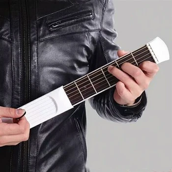 Nešiojamų Gitara Kišenėje-Gitara Praktikos Įrankiai Muzikos Styginis Instrumentas Akordas Treneris Įrankiai Pradedantiesiems Gitara Priedai
