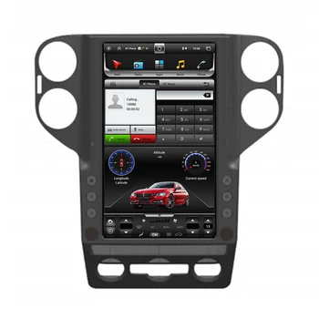 Tesla stiliaus Volkswagen Tiguan 2010-2019 Android 10.0 Auto stereo imtuvas Automobilio 
