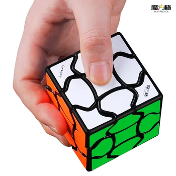 QiYi Mofangge Purus 3x3 Magic Cube Gėlių Twist 3x3 Greičio Įspūdį Neo Kubas Stickerless Mofangge Purus magic cube