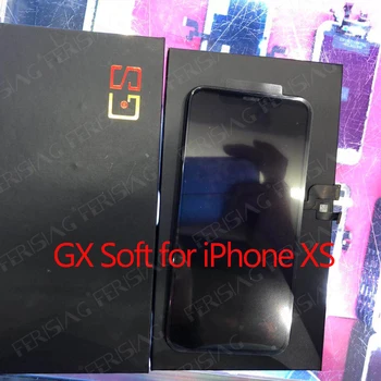 FENISING 3D touch OEM GX AMOLED LCD Ekranas iPhone XS XR X LCD Ekranas skaitmeninis keitiklis Asamblėjos Pakeitimo X XS Telefono Lcd