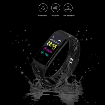 LIGE Naujas Smart Watch Vyrai Moterys Veikia Laipiojimo Jojimo Multi-Funkcija Pedometer Širdies ritmas, Kraujo spaudimo monitorius Smartwatch+Box
