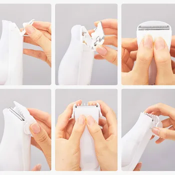 Xiaomi Youpin Automatinis dulkių plaukų žoliapjovės kūdikio plaukų clipper 