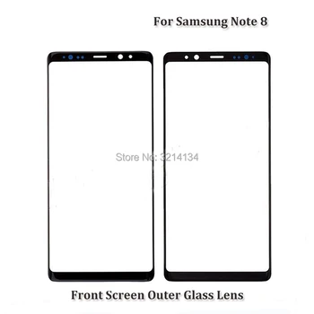 10vnt Aukštos Kokybės Priekinio Stiklo ekranas Objektyvas Samsung Galaxy S8 plius S9 S10 S20 Pastaba 8 9 10 plius Krekingo Touch Stiklo Remontas