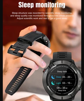 Smart Watch Vyrų IP68 Vandeniui Paramos HR/BP Bluetooth5.0 SMS WhatsApp Priminimas Kelis Sporto Režimas Fitness Tracker Smartwatch