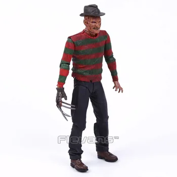 NECA A Nightmare on Elm Street 3 Svajonė Kariai Fredis Kriugeris PVC Veiksmų Skaičius, Kolekcines, Modelis Žaislas 7inch 18cm
