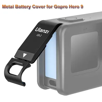 2020 m. Aukštos Kokybės Nuimamas Baterijos Dangtelis GoPro Hero 9 Black Metalo Viršelio Tipas-C Įkrovimo lizdas Adapteris GoPro Hero 9