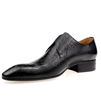 Bateliai vyrai vyriški batai oficialų odos zapatos socialinės batų vyras vyro batus, odinę vestuvių suknelę oksfordo bateliai office batai