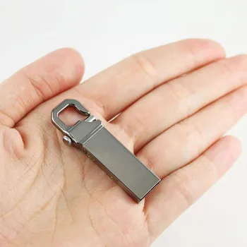 Mini metalo usb flash drive 4GB 8GB 16GB 32GB Super maža pendrive 64GB 128 GB 