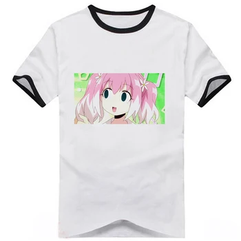 Naujas Anime Talentless Nana Cosplay T-shirt Hiiragi Nana Nakajima Nanao Spausdinti Unisex Vasaros trumpomis Rankovėmis, Atsitiktinis Tee