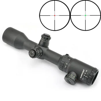 Visionking Riflescope 1.5-6x42 Ilgo Nuotolio Pusėje Dėmesio Medžioklės Tikslas, taikymo Sritis Lazeriu apšviestas Snaiperio Optinį Taikiklį .223 .308