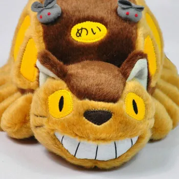 Hayao Miyazaki Animacinį Drakonas-katė Autobusų Pliušinis Žaislas 55 Cmcute Pliušinis Atgal Pagalvėlės Vaikų Gimtadienių Dovanos,kalėdų Dovanos
