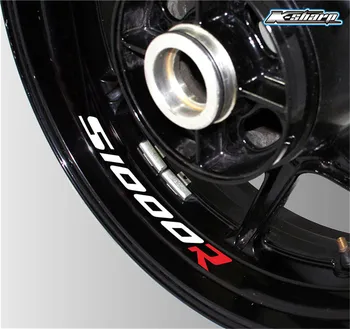 Motociklo ratų lipdukai dekoratyviniai lipdukai atspindintis vandeniui tendencija rėmelio lipdukai BMW S1000R s1000 r