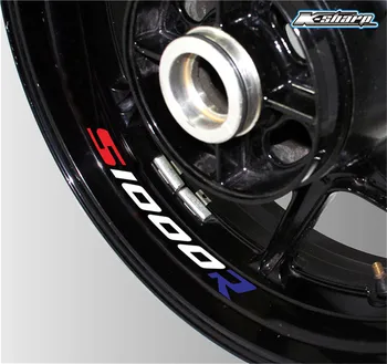 Motociklo ratų lipdukai dekoratyviniai lipdukai atspindintis vandeniui tendencija rėmelio lipdukai BMW S1000R s1000 r