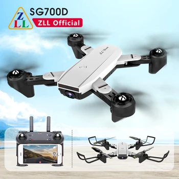 ZLL SG700D 4K 1080P Drone RC Sulankstomas Quadcopter Su Dual Camera Optinio Srauto 50X Priartinimas 2.4 G Wifi FPV Dron