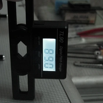TL90 Skaitmeninis Žingsnio Matuoklis Backlight LCD Ekranas Menčių Kampo Matavimo Įrankis #Rugpjūtis.26