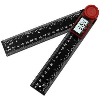 200mm Skaitmeninė Priemonė Kampas Inclinometer Kampu Skaitmeninis Masto Elektroninių Goniometer Matlankis Kampas Detektorius