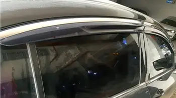 Didesnis žvaigždučių 4pcs automobilių stiklai, antveidis,Šoninio lango kreiptuvas Lietaus apsaugas, antakių,automobilių pastogės Honda Accord 2003-2017