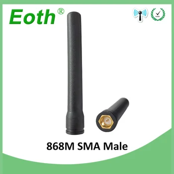 2vnt 868MHz 915MHz 3dbi antena SMA Male Jungtis GSM antena tiesiai 868 MHz, 915 MHz antenos gsm signalo kartotuvų Lorawan