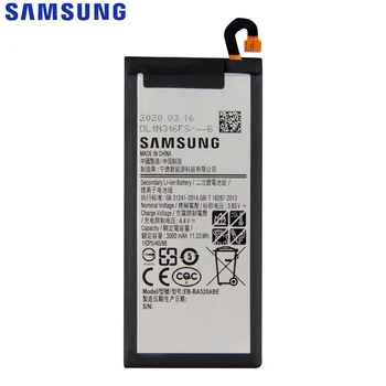 SAMSUNG Originalus Bateriją EB-BA520ABE Samsung Galaxy A5 2017 Edition A520F SM-A520F Autentiška Baterija 3000mAh
