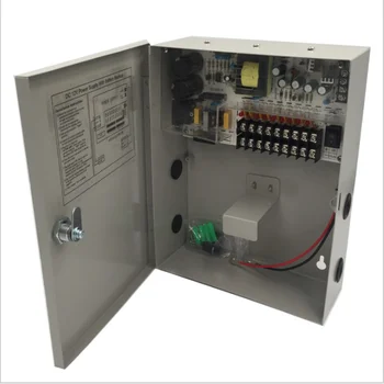 Maitinimas 12V 10a maitinimo prieigos kontrolės nepertraukiamo 9 ch power box ups prieigos kontrolės važiuoklės, elektros energijos tiekimas