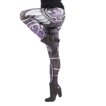 WOW Žaidimas Sylvanas Windrunner 3D Spausdinimo Fitneso Antblauzdžiai Moterims Aukšto Juosmens Elastinga Priežastinis Leggins Mujer