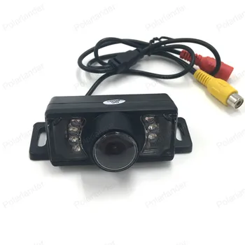 Universalus 7 LED, Naktinio Matymo Automobilį Atbuline Kamera, Vandeniui CMOS Stovėjimo galinio vaizdo kamera Atsargine Kamera
